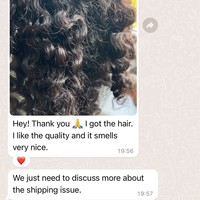 PROMO Extensions de cheveux humains naturels bouclés profonds 3C, texture personnalisée, non-Remy, couleur naturelle, provenance Vietnamienne, un seul donneur