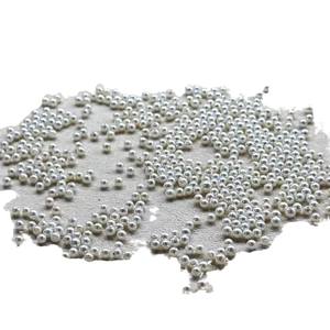 Perles d'eau douce naturelles authentiques de 3-4 mm, petites perles en vrac, pendentifs, boucles d'oreilles, anneaux légèrement imparfaits avec une forte brillance - Product Image 5