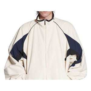 Custom Nylon Plain Windbreaker <b>Jacket</b> Winter Clothing Branded Vintage Windproof Waterproof <b>Workout</b> Tracksuit 2 1 Design for Men - Product Image 2