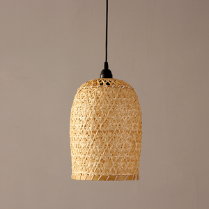 Lampe suspendue en bambou de qualité supérieure, luminaire tissé naturellement pour la décoration de restaurant - Product Image 4