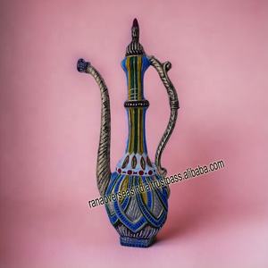 Tout nouveau Design tenture murale Surahi Sculpture décorative Surati Statue en aluminium pour hôtel bureau café au meilleur prix - Product Image 5