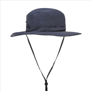 Sombrero de pesca transpirable para exteriores, gorra para el sol con ala ancha, tela de secado rápido, cordón ajustable para la barbilla para uso activo - Product Image 6