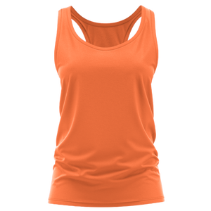 Camiseta Deportiva Personalizada para Mujer, Estilo Racerback, Transpirable, Tejida, Informal, con Logotipo Frontal, de Secado Rápido, para Gimnasio y Entrenamiento - Product Image 1