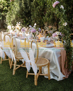 Chaises en rotin faites à la main pour enfants, idéales pour la location événementielle, mariages, anniversaires, baby showers, et la décoration de fêtes rustiques - Product Image 6