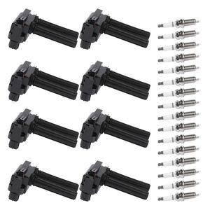 8X Ignition Coils and 16X Iridium Spark Plug Compatible with Jeep Commander for Dodge Charger for Ram Vehicles - Product Image 3