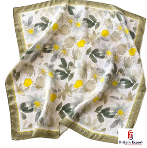 Écharpes en satin personnalisées en gros, logo imprimé, OEM ODM, fabricant de produits promotionnels de mode, Nigéria, Ghana, Kenya, Congo - Product Image 4
