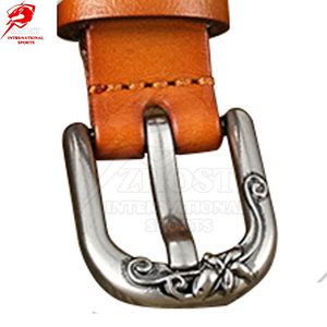 Custom Leather Belt Durable Leather Waist <b>Strap</b> Adjustable Size Classic <b>Buckle</b> Design For Formal Casual Workwear And Daily Use - Product Image 4