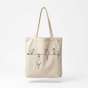 High Quality <b>Printed</b> Canvas Tote Bag EcoFriendly Reusable <b>Extra</b> <b>Large</b> Shopping Handbag with Zipper Closure for Retail and Travel - Product Image 1