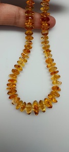 Cuentas de Citrino Dorado Natural, Lisas y Retorcidas, de 5mm a 8mm, Alta Calidad, Cuentas para Mayoristas, Fabricación de Joyería Artesanal - Product Image 5