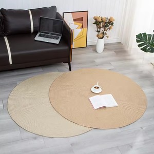Tapis en jute fait main – Tapis de sol durable en fibres naturelles pour la maison, le bureau et la décoration intérieure - Product Image 6