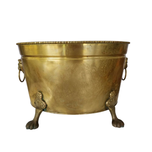 Vintage Hammered Copper <b>Jardiniere</b> <b>Planter</b> Pot with Handles Cottagecore Decor Primitive Metalware Farmhouse Decor Morden Desgin - Product Image 2