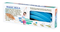 ALLWINWIN HLH19 Cerceau de hula transparent lesté pour exercices de fitness