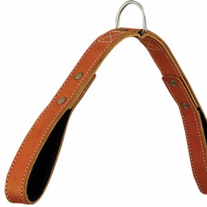 Agarraderas de Cuero para Levantamiento de Pesas de Primera Calidad, Diseño y Logotipo Personalizados al por Mayor, Cómodas y con Anillo en D de Metal - Product Image 3