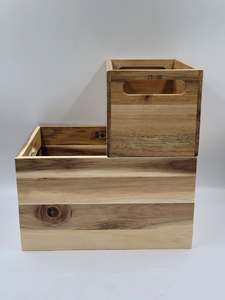 Vietnam Vintage <b>brown</b> wooden crate Rustic craft gift <b>box</b> set Polished wood wine <b>storage</b> Chocolate <b>storage</b> <b>box</b> gift - Product Image 1