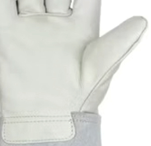 Heavy Duty Heat Resistant Impact Resistant 10-Inch for Welding <b>Gloves</b> Latex-Free Elastic Wristlet Anti-Static Anti-Vibration - Product Image 2