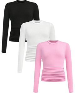Sweat à capuche d'hiver pour femme, coupe ajustée, extensible, col rond, logo frontal, manches longues, décontracté, séchage rapide, respirant, couleur personnalisable - Product Image 1