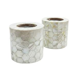 Brûleur à Bakhoor Mabkhara en nacre hexagonale de qualité supérieure pour le Moyen-Orient, vente en gros pour le Ramadan - Product Image 1