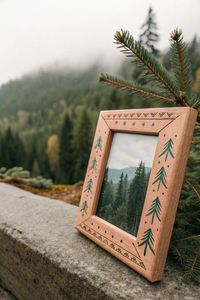 Luxury Handmade Epoxy Resin Wooden Photo <b>Frame</b> Custom Live Edge Solid Wood Picture <b>Frame</b> Home Decor Gift Collection - Product Image 4