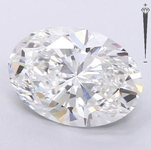 Diamante Cultivado en Laboratorio con Certificación IGI, Corte Oval Brillante de 4.22 CT, Color E, Claridad VVS1, CVD LG 771660172, ROYAL GEMS, Super Joyería - Product Image 2