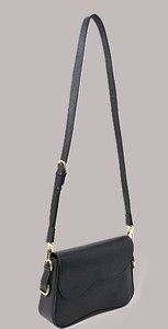 Royaa Handmade Genuine Leather Minimalist Crossbody <b>Shoulder</b> Bag Fashion Single <b>Strap</b> Travel Shopping Portable Handbag - Product Image 4