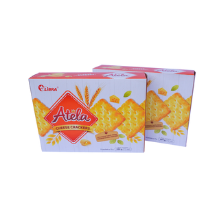 Export Quality Cheese Crackers 204G Crispy Snack Wholesale ODM Vietnam - Product Image 6