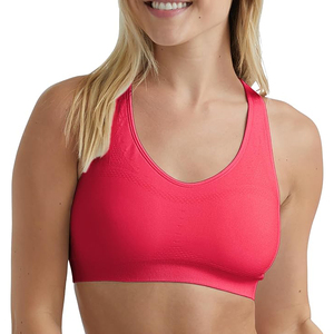 Sujetador Deportivo de Alto Impacto para Mujer con Cierre Frontal, Copas Moldeadas, Tirantes Ajustables, Banda Ancha y Transpirable - Product Image 1