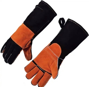 Guantes de Trabajo de Cuero Reforzado de Alta Calidad, Resistentes, para Soldadura, Protección Industrial - Product Image 6