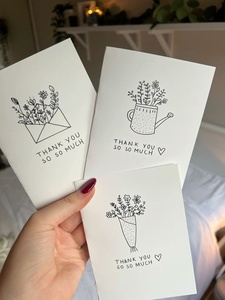 Luxury Handmade <b>Plantable</b> Paper Floral Greeting <b>Cards</b> Blank Eco-Friendly Personalized Gift Promotional Corporate Use 2026 - Product Image 2