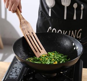 ชุดตะหลิวไม้กระถินเทศ 5 ชิ้น ทนความร้อน สำหรับเครื่องครัวเคลือบกันติด - Product Image 2