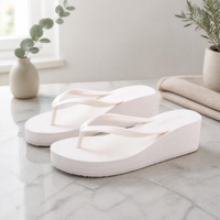 Sandales tongs d'été pour femmes, plateforme, semelle épaisse en EVA, légères, séchage rapide, antidérapantes, confortables, plage, piscine, extérieur