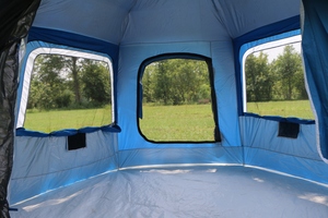 Direct Factory Supply High Quality Double-Layer Portable Outdoor Family <b>Tent</b> Waterproof Aluminum <b>Pole</b> 5-6 People Capacity Made - Product Image 3