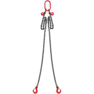 Cadenas de elevación para polipasto de motor G80, 5/16 pulgadas x 6 pies, capacidad de 6600 lb/3 toneladas - Product Image 1