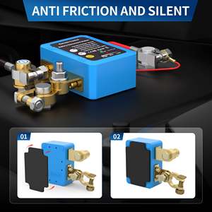 12V 24V 240A Automatic Battery Disconnect <b>Switch</b> With <b>Remote</b> Control For Car Truck Boat - Product Image 5