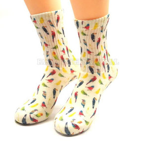 Calcetines de Sublimación de Color Sólido Hechos en Pakistán, Servicio OEM, Bajo MOQ - Product Image 2