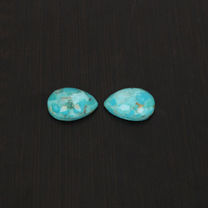 Turquesa Natural Doble, Corte Pera, Gema de 18x13 mm, 10.0 Quilates, para Joyería - Product Image 4