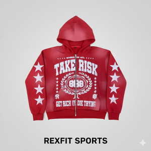 Sudadera con capucha con cremallera, lavado ácido, oversize, hombros caídos, venta al por mayor, logotipo personalizado serigrafiado, sudaderas con capucha y sudaderas para hombre - Product Image 3