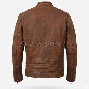 Top Selling Men Stylish Leather Jacket Different Colors Available in Best Selling Price Leather Men Jacket for men OEM Serviced - Product Image 2