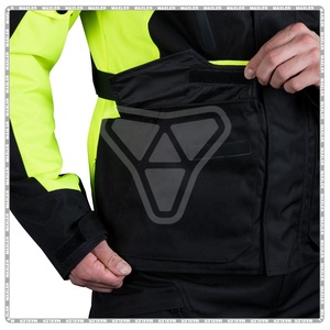 Veste en cuir pour moto, vêtements de moto pour homme, veste de moto imperméable pour course, veste en cuir pour moto - Product Image 5
