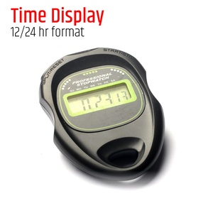 Nouveau Design pas cher montres chronomètre en plastique montre numérique Simple chronomètre 1/100 seconde Sport chronomètre - Product Image 5