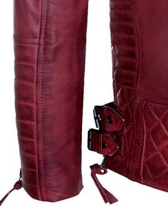Veste de motard en cuir véritable de qualité supérieure pour homme, style vintage, service d'échantillons OEM ODM disponible - Product Image 6