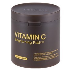 Mediheal Vitamin C Brightening Pads 250ml 1 Confezione 60 Pezzi Ingredienti Vegani per lo Sbiancamento del Viso - Product Image 1