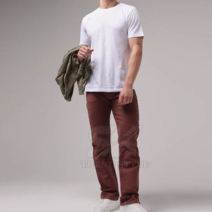 Pantalon en jean respirant pour homme, style unique, vente en gros, personnalisable sur mesure, disponible en ligne - Product Image 2