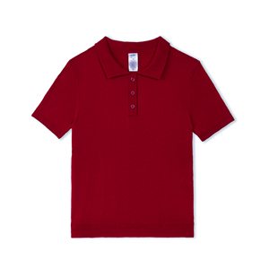 CRAZIGOODS ODM OEM Camiseta Casual de Punto de Color Sólido, Antiarrugas, 100% Acrílico, Manga Corta para Hombre, Tejido de Punto Trenzado para Adultos - Product Image 1