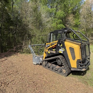 Chargeuse compacte ASV avec godet broyeur, machine de terrassement, moteur haute puissance pour travaux de construction et agricoles - Product Image 5