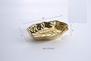 Eco Friendly High Grade Brass Serving Bowl For Professional Catering Restaurant And Home Dining <b>Table</b> Serving - Product Image 2