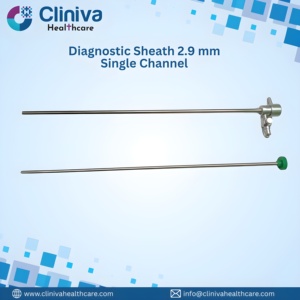 21 Fr <b>Laparoscopic</b> Cystoscopy Diagnostic Sheath Single Channel 2.9mm Or 4mm High Quality Reusable Surgical <b>Instruments</b> - Product Image 1