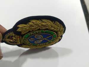 Insignia Bordada con Hilos Metálicos Hecha a Mano de Alta Calidad, Insignias Bordadas con Hilos Metálicos Personalizadas Hechas a Mano - Product Image 3