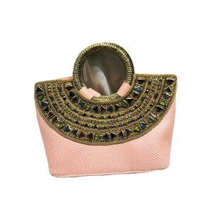 Bolso étnico hecho a mano para mujeres, bolsa de diseñador decorada, fabricante en la India, precio directo de fábrica - Product Image 1