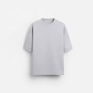 เสื้อยืดคอตตอน 100% คุณภาพสูง แบบสั่งทำพิเศษ ไซส์ใหญ่ ทรงหลวม ไหล่ตก น้ำหนัก 220 กรัม แขนสั้น ทรงปกติ สำหรับผู้ชายและผู้หญิง - Product Image 4