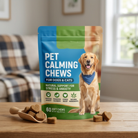 Astrawell OEM Marque Privée Friandises Apaisantes pour Chiens – Friandises Tendres Apaisantes pour Animaux de Compagnie – Fabricant de Suppléments pour Animaux